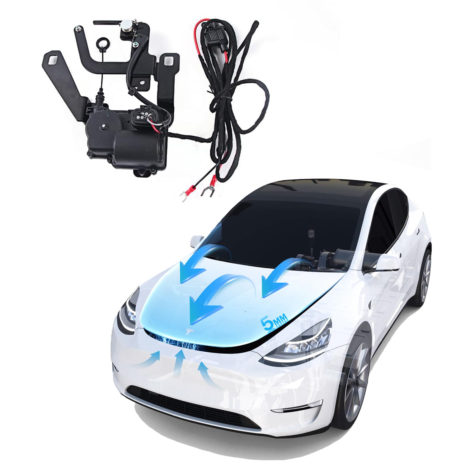 Amazon.com: Tesstudio Tesla Power Frunk Soft Closing Lock